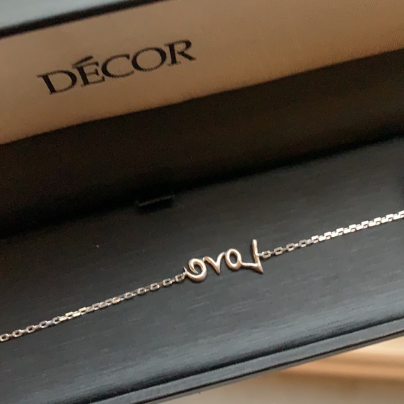 18k white gold “love” bracelet - Picture 4 of 7